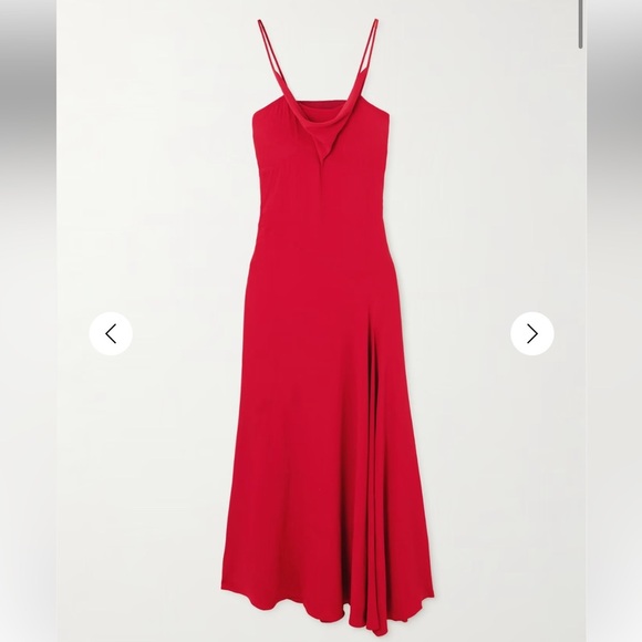 Isabel Marant Red Kapri Maxi Dress NWOT SZ 10 (42) - Picture 6 of 16